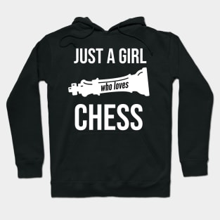 Just A Girl Who Loves Chess Hoodie